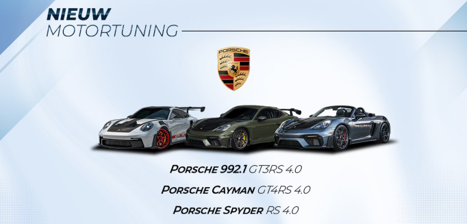 Herprogrammeer uw Porsche!