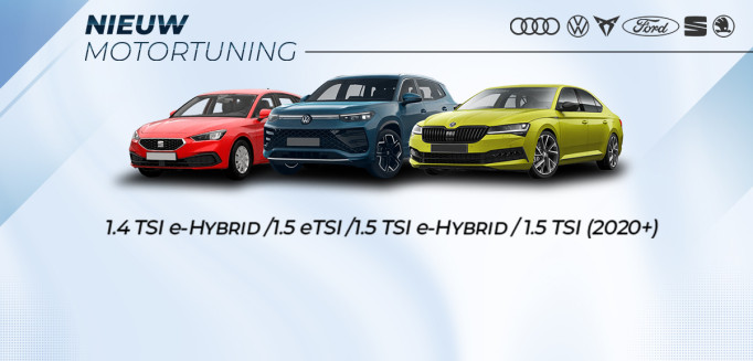 Optimaliseer uw Audi/Cupra/Seat/Škoda/VW/Ford