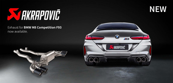 [BMW M8 Competition F93] Uitlaten beschikbaar