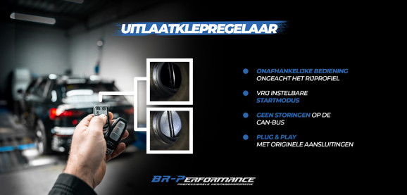 Beheer het geluid van uw uitlaat!